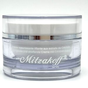 CRÈME RAJEUNISSANTE LIFTANTE AUX EXTRAITS DE CAVIAR von Kayi Mitzakoff – luxuriöse, verjüngende und straffende Creme mit Caviar-Extrakt, Hyaluronsäure und Peptiden für glatte, elastische und jugendliche Haut